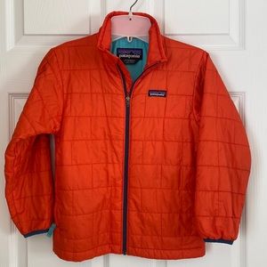 Patagonia Kid Unisex Down/Feather Orange Jacket